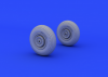 Eduard 672026 Il-2 wheels 1/72 (TAMIYA)